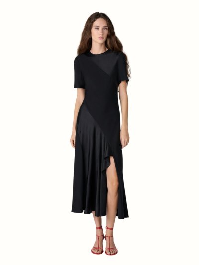 DVF ARAMINTA DRESS BLACK
