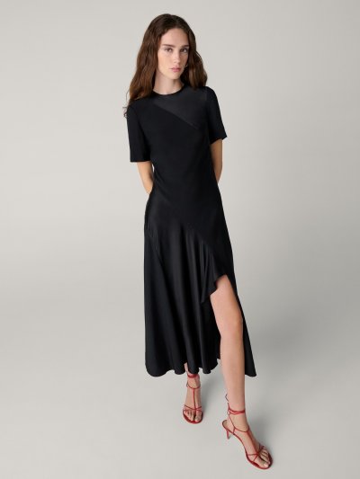 DVF ARAMINTA DRESS BLACK
