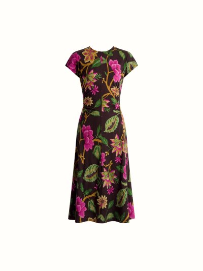 DVF	MAVIS DRESS HAWTHORNE SOIL