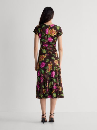 DVF	MAVIS DRESS HAWTHORNE SOIL