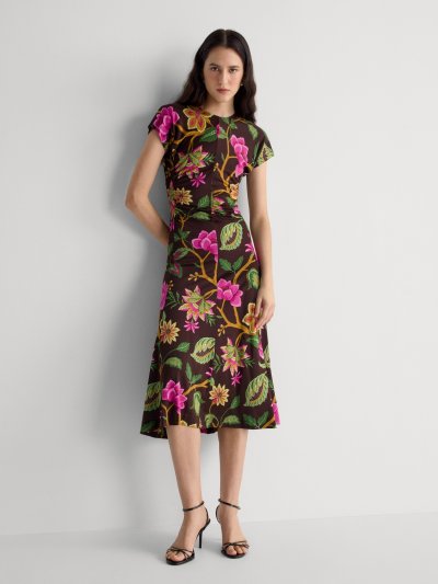 DVF	MAVIS DRESS HAWTHORNE SOIL