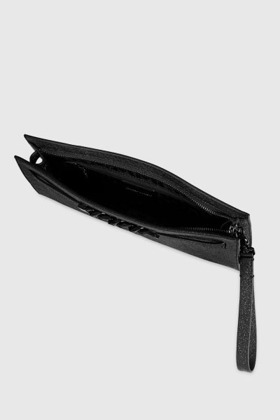 REBECCA MINKOFF CURB LINK CLUTCH