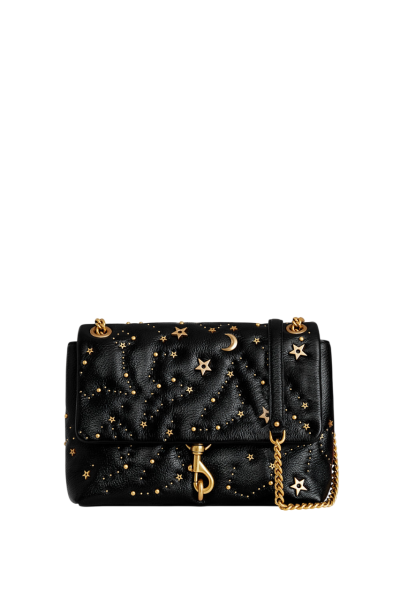REBECCA MINKOFF EDIE FLAP SHOULDER WITH CELESTIAL STUDS