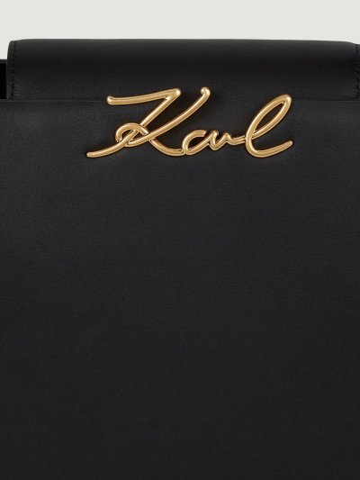 KARL LAGERFELD - K/SIGNATURE MEDIUM TOP HANDLE BAG