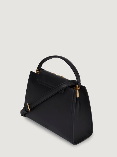 KARL LAGERFELD - K/SIGNATURE MEDIUM TOP HANDLE BAG