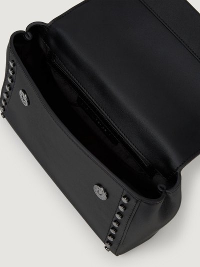 KARL LAGERFELD - K/AUTOGRAPH STUDDED TOP HANDLE BAG