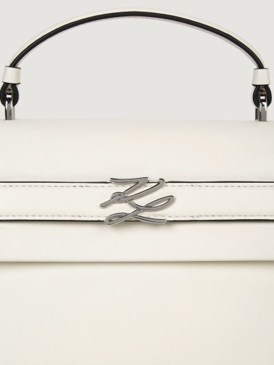 KARL LAGERFELD - K/AUTOGRAPH SMALL TOP HANDLE