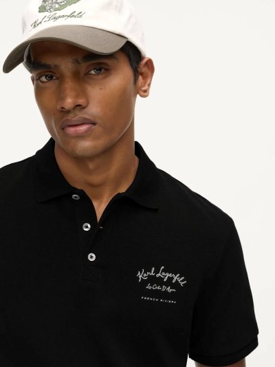 KARL LAGERFELD - RTW-1 VACANCES PIQUE POLO