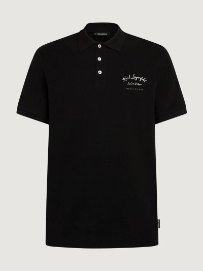 KARL LAGERFELD - RTW-1 VACANCES PIQUE POLO
