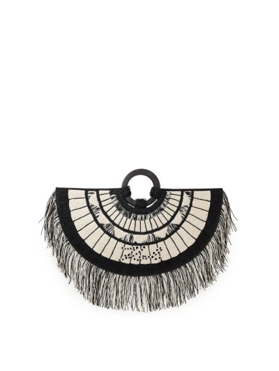 KARL LAGERFELD - K/SIGNATURE 2.0 TPH FAN FRINGE