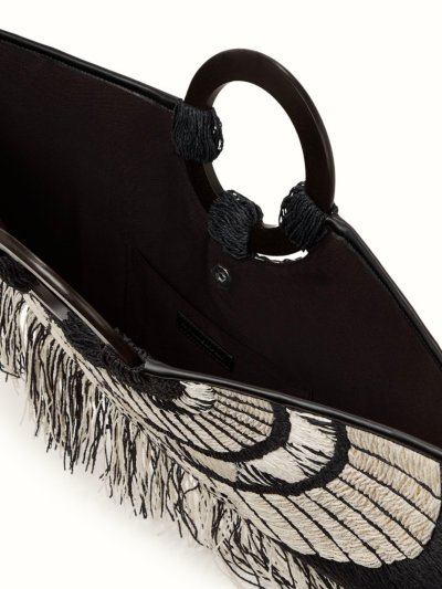 KARL LAGERFELD - K/SIGNATURE 2.0 TPH FAN FRINGE
