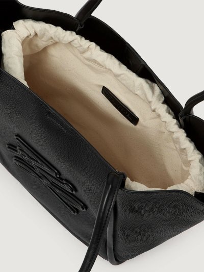 KARL LAGERFELD - K/AUTOGRAPH PATCH MD TOTE BLACK