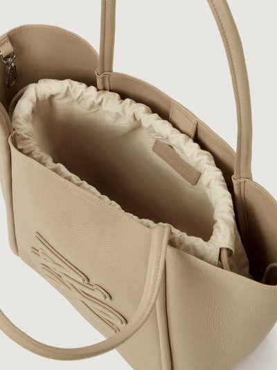 KARL LAGERFELD - K/AUTOGRAPH PATCH MD TOTE SAFARI