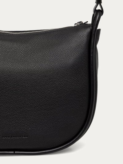 KARL LAGERFELD -  K/AUTOGRAPH PATCH HALFMOON SHB BLACK