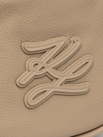 KARL LAGERFELD -  K/AUTOGRAPH PATCH HALFMOON SHB SAFARI