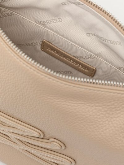 KARL LAGERFELD -  K/AUTOGRAPH PATCH HALFMOON SHB SAFARI