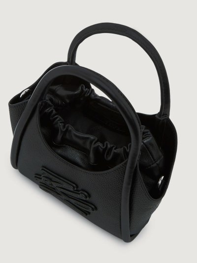 KARL LAGERFELD - K/AUTOGRAPH PATCH MINI TOTE BLACK