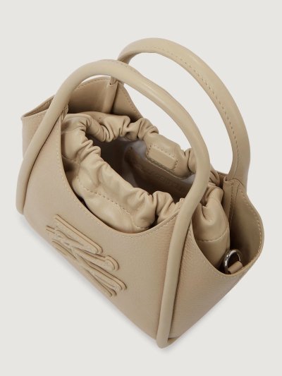 KARL LAGERFELD - K/AUTOGRAPH PATCH MINI TOTE SAFARI