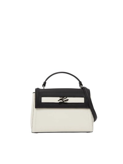 KARL LAGERFELD - K/AUTOGRAPH SM TOPH CLRBLOCK BLACK