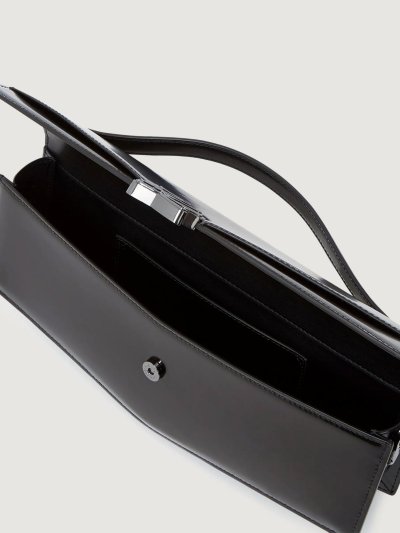 KARL LAGERFELD - K/AUTOGRAPH SWING XL HOBO BLACK