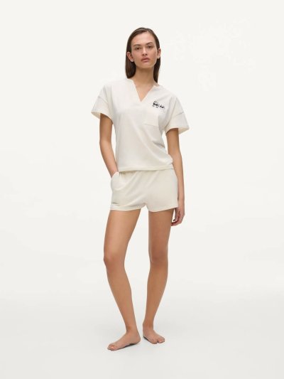KARL LAGERFELD -  IKON SHORT PJ SET SS