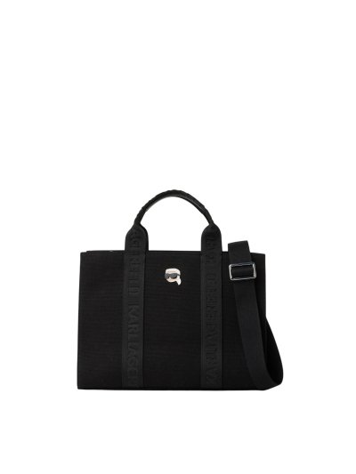 KARL LAGERFELD IKON PIN SQUARE MD TOTE
