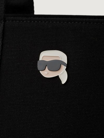 KARL LAGERFELD IKON PIN SQUARE MD TOTE