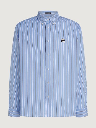 KARL LAGERFELD - IKON STRIPE RELAXED SHIRT