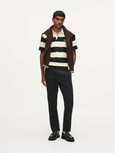KARL LAGERFELD -  IKON HIDDEN PLACKET POLO