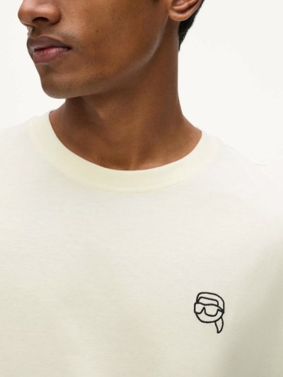 KARL LAGERFELD -  IKON KARL BACK PRINT T-SHIRT