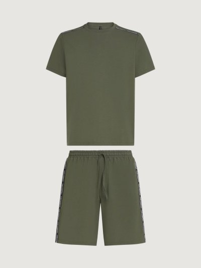 KARL LAGERFELD - RTW-1	LOGO TAPE SHORT PJ SET