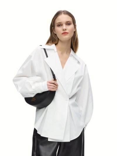 KARL LAGERFELD -  RTW-1 FASHION POPLIN SHIRT