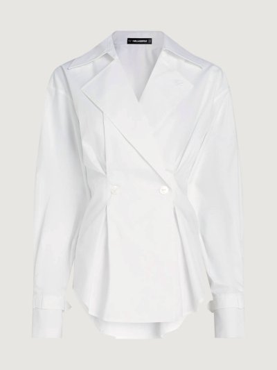 KARL LAGERFELD -  RTW-1 FASHION POPLIN SHIRT
