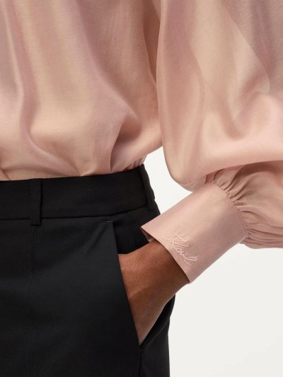 KARL LAGERFELD - RTW-1	FLUID BLOUSE