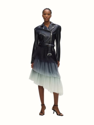 KARL LAGERFELD -  RTW-1  ASYMMETRIC TULLE SKIRT