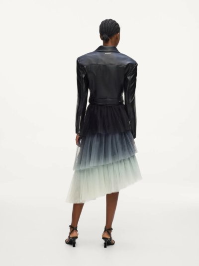 KARL LAGERFELD -  RTW-1  ASYMMETRIC TULLE SKIRT