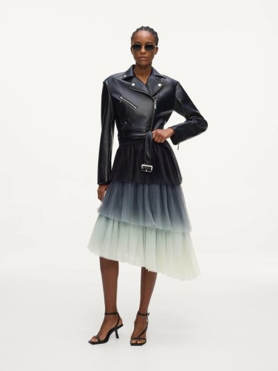KARL LAGERFELD -  RTW-1  ASYMMETRIC TULLE SKIRT
