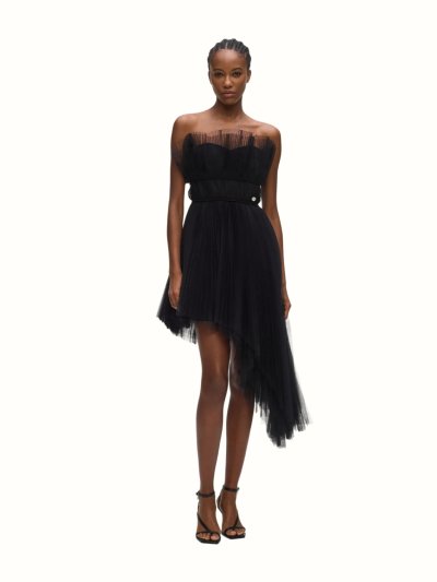 KARL LAGERFELD - RTW-1	ASYMMETRIC TULLE DRESS