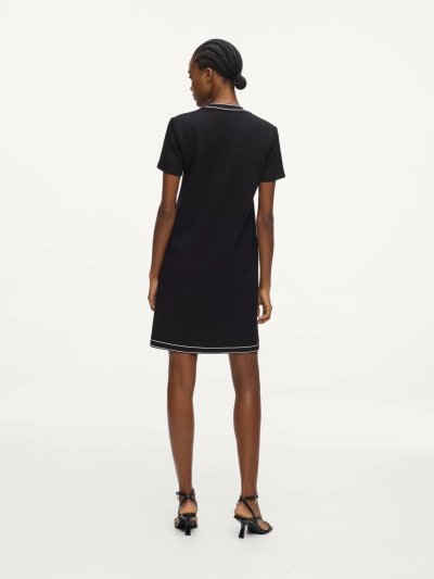 KARL LAGERFELD - RTW-1	LOGO JERSEY DRESS