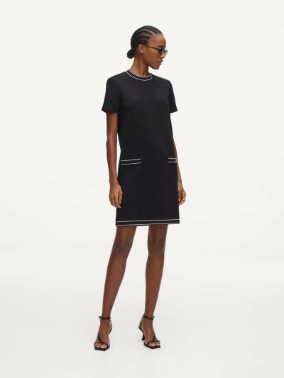 KARL LAGERFELD - RTW-1	LOGO JERSEY DRESS