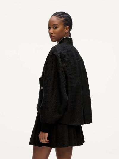 KARL LAGERFELD - IKON BOUCLE BOMBER