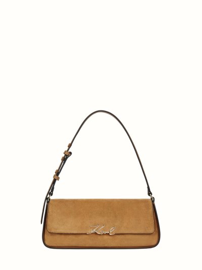 KARL LAGERFELD - K/SIGNATURE EW SHB SUEDE