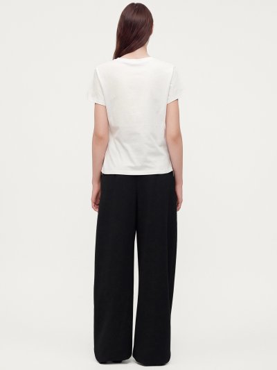 KARL LAGERFELD - KNOT DETAIL TSHIRT