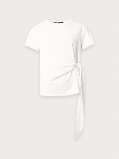 KARL LAGERFELD - KNOT DETAIL TSHIRT