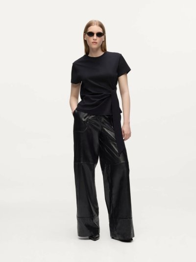 KARL LAGERFELD - KNOT DETAIL TSHIRT