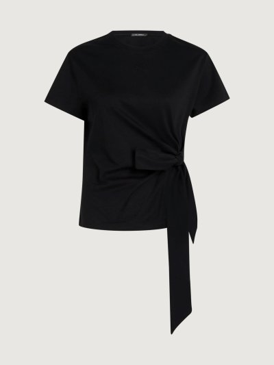 KARL LAGERFELD - KNOT DETAIL TSHIRT
