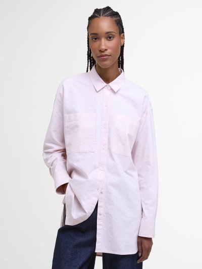 BARBOUR HIGHCLERE OVERSIZED OXFORD SHIRT