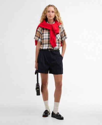 BARBOUR FERN SHORT-SLEEVED TARTAN SHIRT