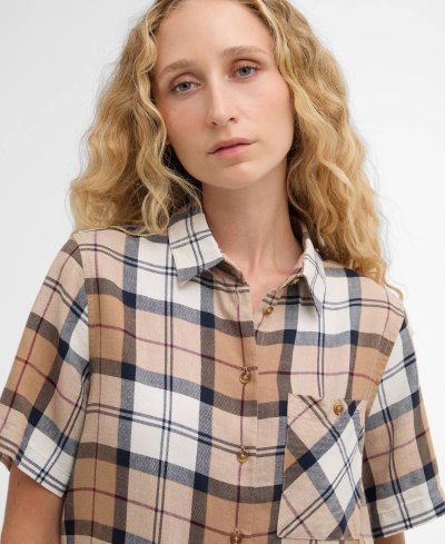 BARBOUR FERN SHORT-SLEEVED TARTAN SHIRT