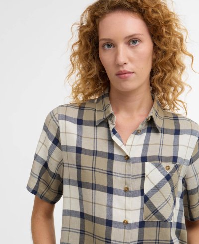 BARBOUR FERN SHORT-SLEEVED TARTAN SHIRT